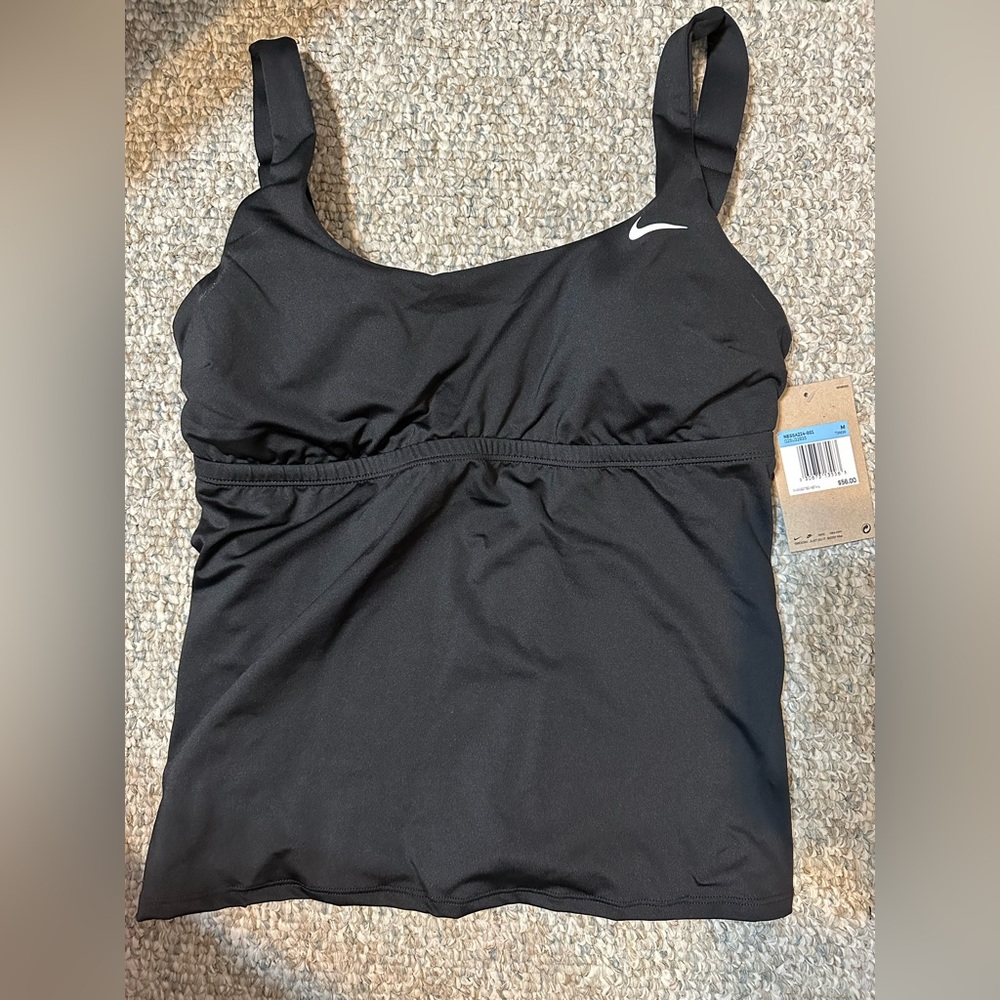 Nike Women’s Black Bathing Suit top Size M